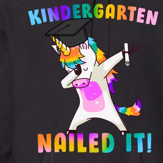 Kindergarten Nailed It Premium Hoodie