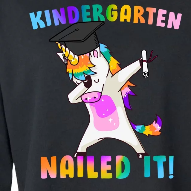 Kindergarten Nailed It Cropped Pullover Crew