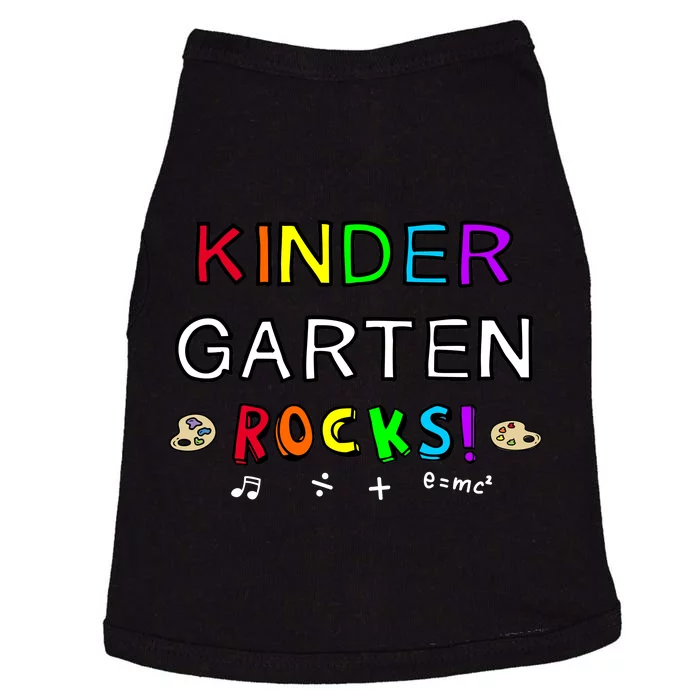 Kindergarten Rocks Doggie Tank