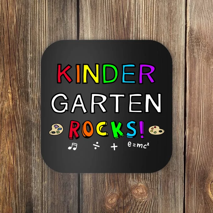 Kindergarten Rocks Coaster