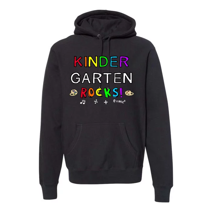 Kindergarten Rocks Premium Hoodie