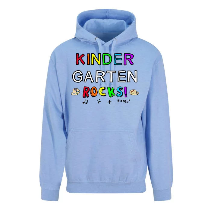 Kindergarten Rocks Unisex Surf Hoodie