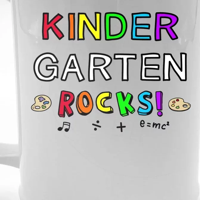 Kindergarten Rocks Front & Back Beer Stein