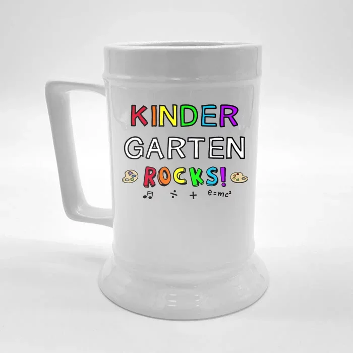 Kindergarten Rocks Front & Back Beer Stein