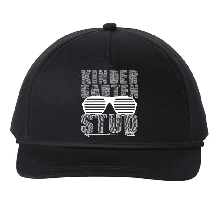 Kindergarten Stud Funny School Snapback Five-Panel Rope Hat