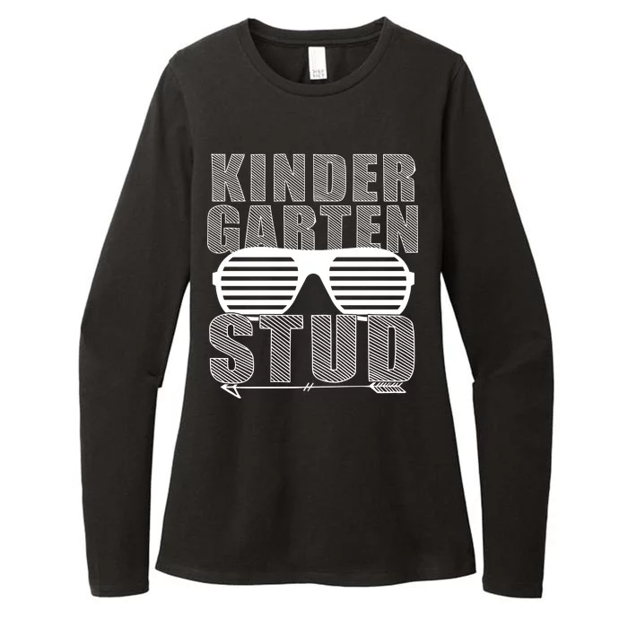 Kindergarten Stud Funny School Womens CVC Long Sleeve Shirt