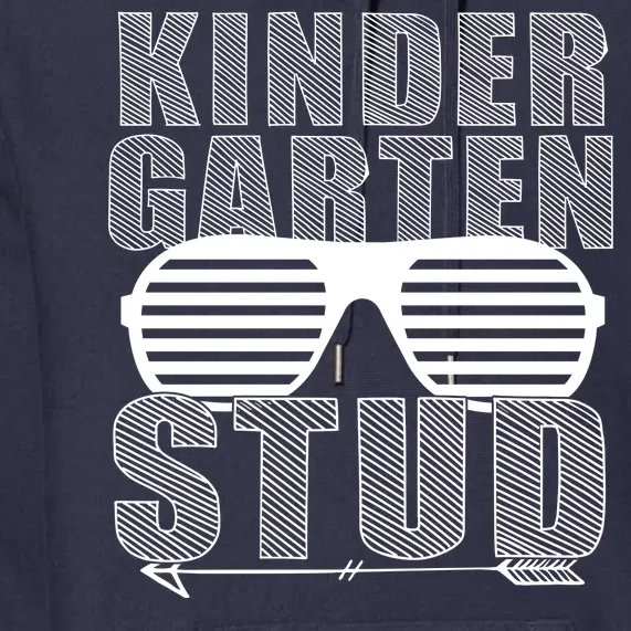 Kindergarten Stud Funny School Premium Hoodie