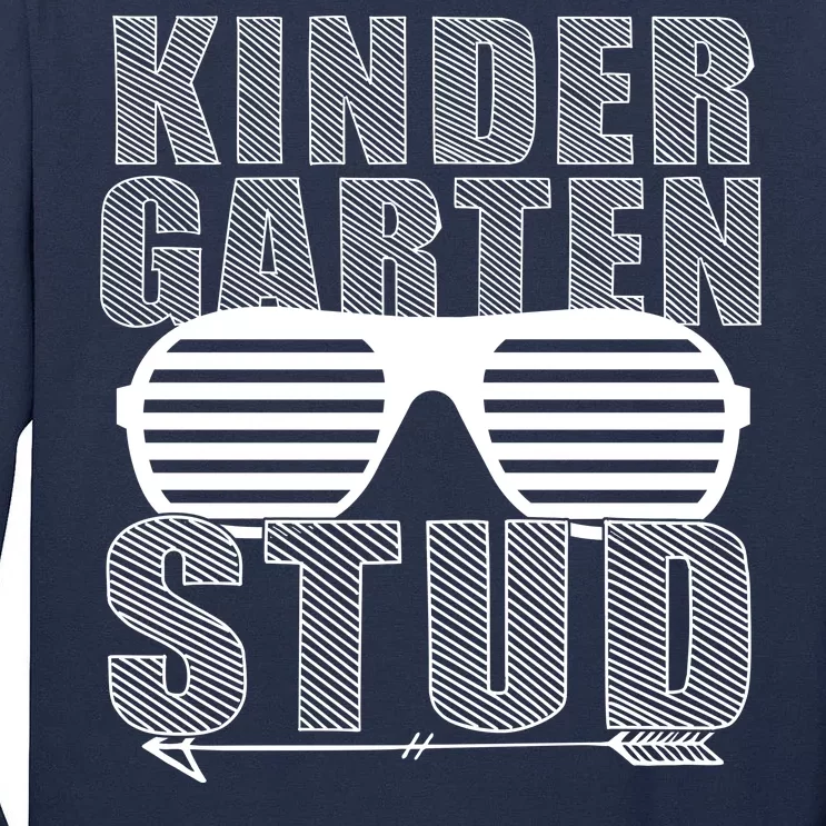 Kindergarten Stud Funny School Tall Long Sleeve T-Shirt