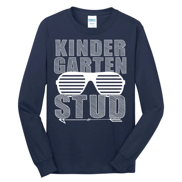 Kindergarten Stud Funny School Tall Long Sleeve T-Shirt