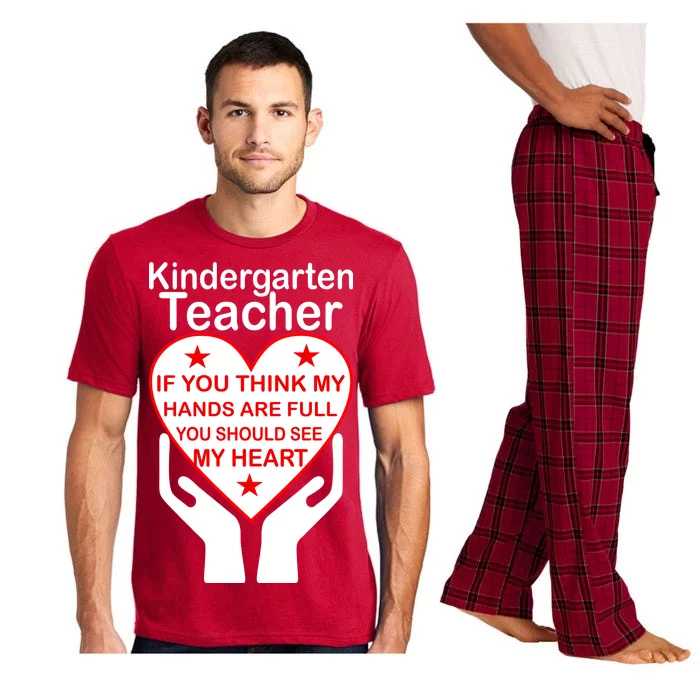 Kindergarten Teacher See My Heart Pajama Set