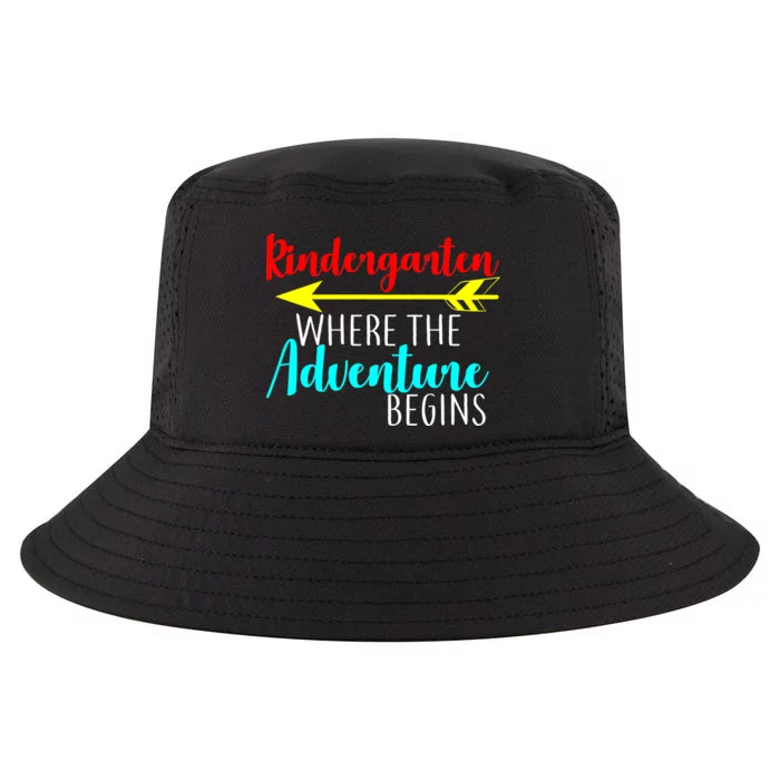 Kindergarten Where The Adventure Begins Cool Comfort Performance Bucket Hat