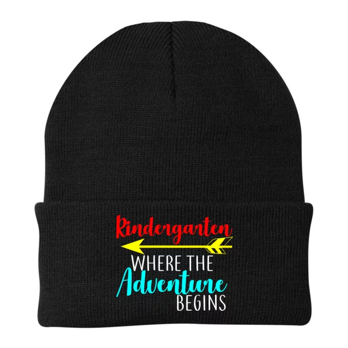 Kindergarten Where The Adventure Begins Knit Cap Winter Beanie