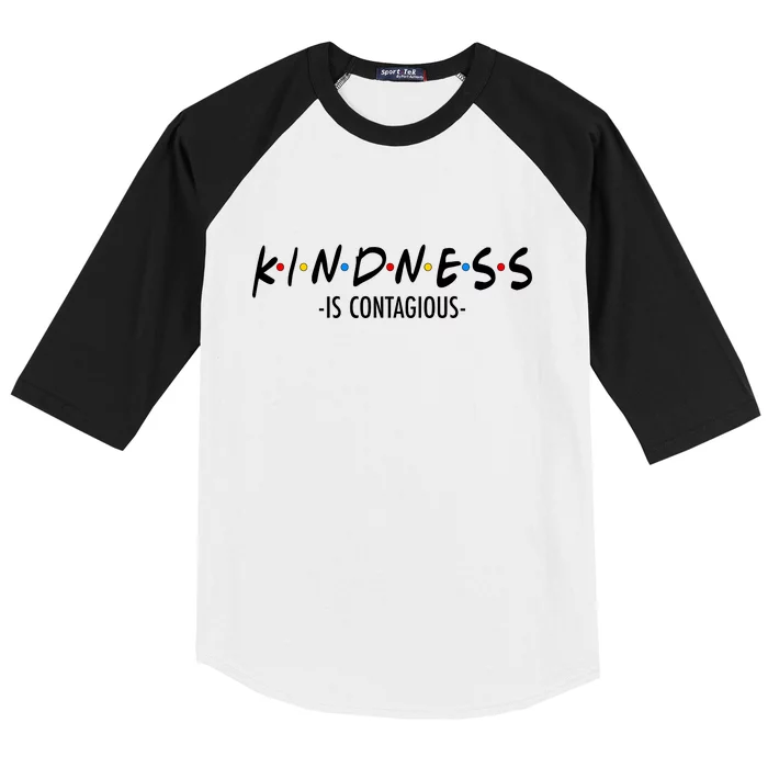 Kindness Is Contagious Baseball Sleeve Shirt