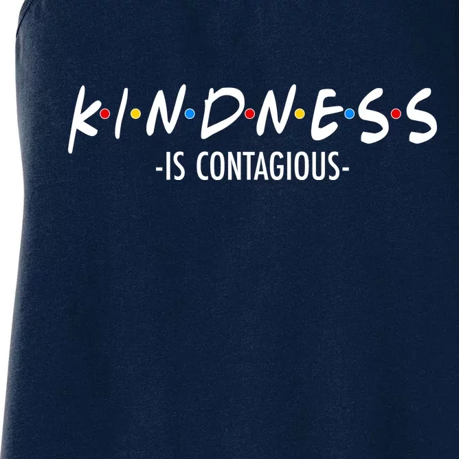 Kindness Is Contagious Women's Racerback Tank