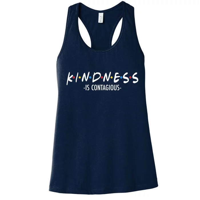 Kindness Is Contagious Women's Racerback Tank