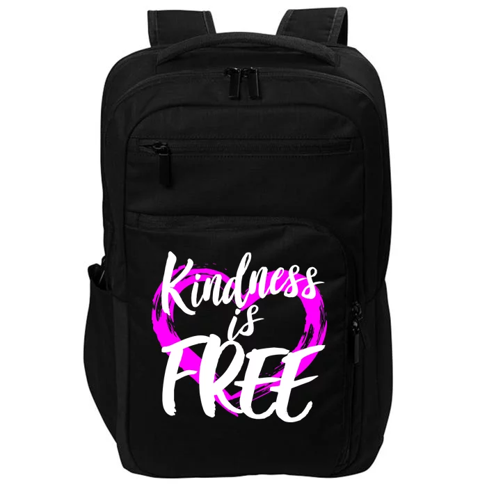 Kindness Is Free Impact Tech Backpack