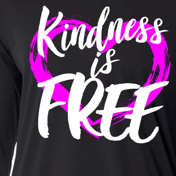 Kindness Is Free Cooling Performance Long Sleeve Crew