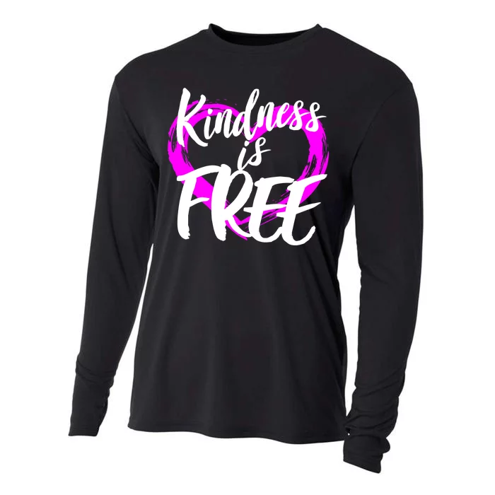 Kindness Is Free Cooling Performance Long Sleeve Crew