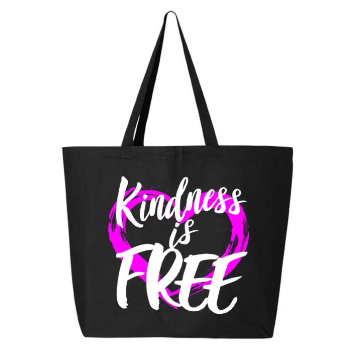 Kindness Is Free 25L Jumbo Tote