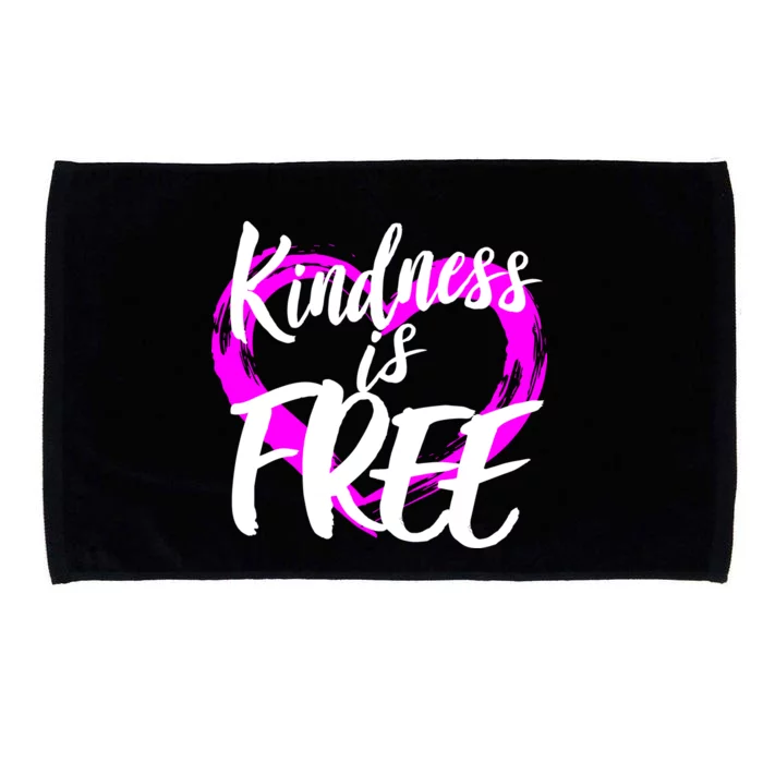 Kindness Is Free Microfiber Hand Towel