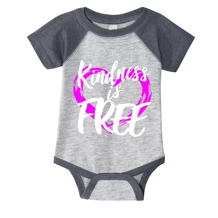 Kindness Is Free Infant Baby Jersey Bodysuit