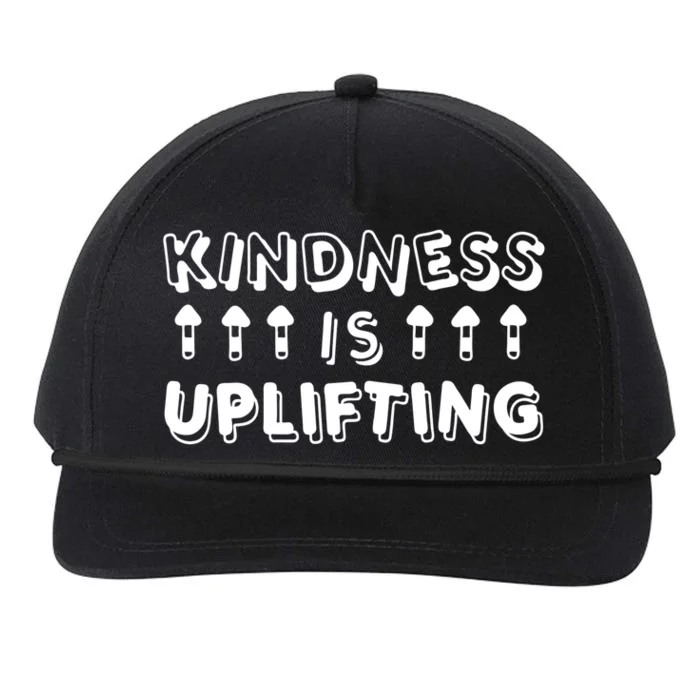 Kindness Is Uplifting Snapback Five-Panel Rope Hat