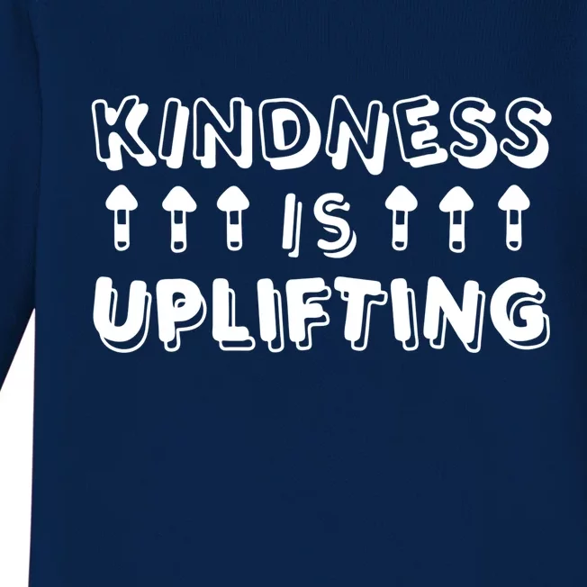 Kindness Is Uplifting Baby Long Sleeve Bodysuit