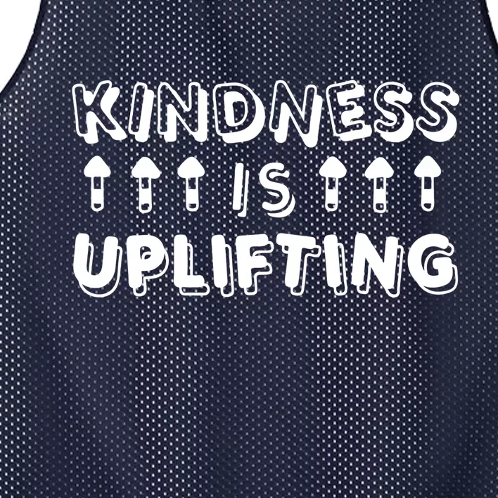 Kindness Is Uplifting Mesh Reversible Basketball Jersey Tank