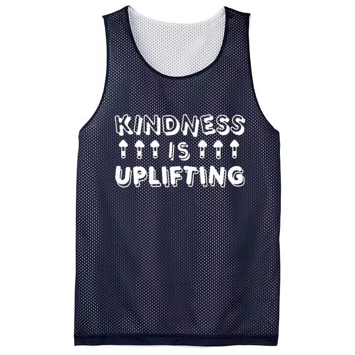 Kindness Is Uplifting Mesh Reversible Basketball Jersey Tank