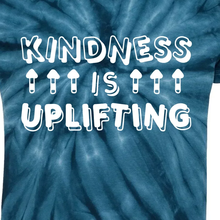 Kindness Is Uplifting Kids Tie-Dye T-Shirt