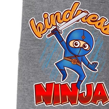 Kindness Ninja Doggie 3-End Fleece Hoodie