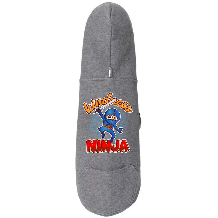 Kindness Ninja Doggie 3-End Fleece Hoodie