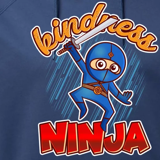 Kindness Ninja Performance Fleece Hoodie