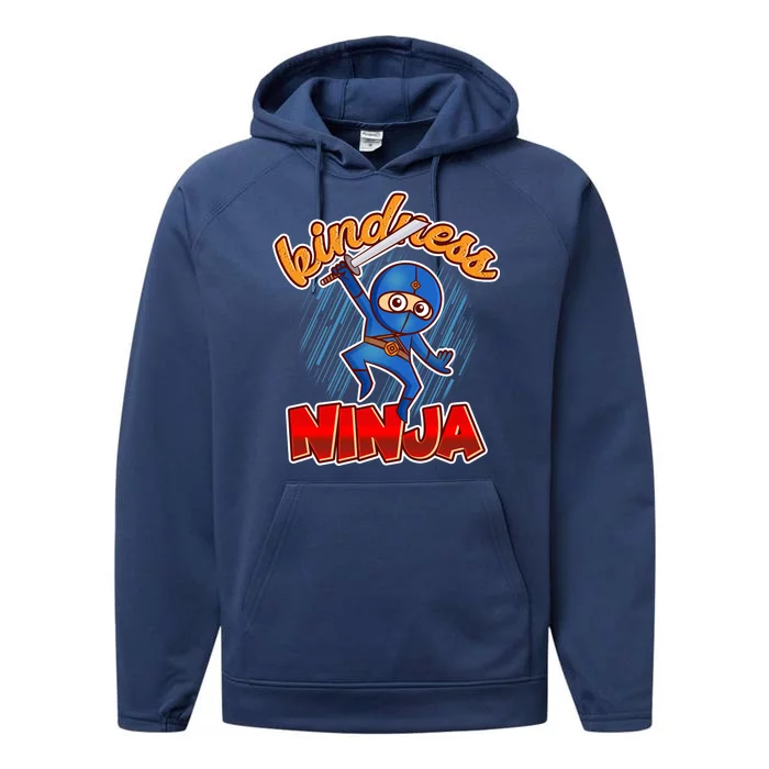 Kindness Ninja Performance Fleece Hoodie