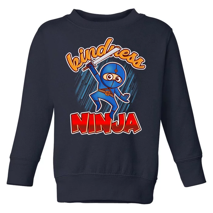 Kindness Ninja Toddler Sweatshirt