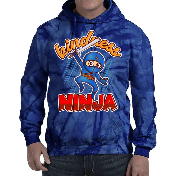 Kindness Ninja Tie Dye Hoodie