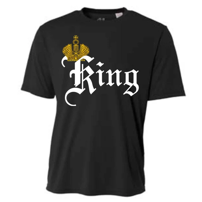 King Crown Old English Logo Cooling Performance Crew T-Shirt