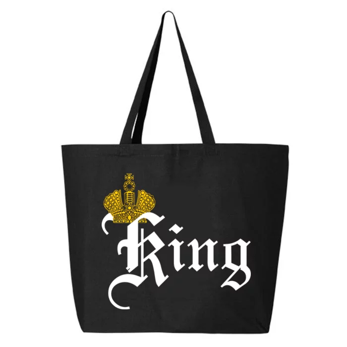 King Crown Old English Logo 25L Jumbo Tote