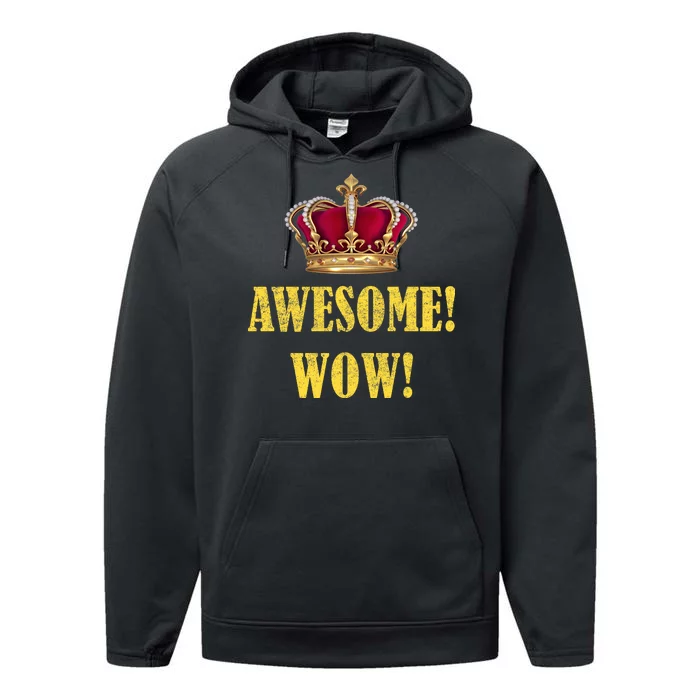 King George Awesome Wow Found Father Hamilton Performance Fleece Hoodie