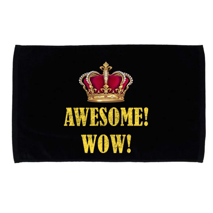 King George Awesome Wow Found Father Hamilton Microfiber Hand Towel