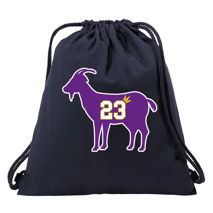 King LA Bron The Goat 23 Basketball Drawstring Bag