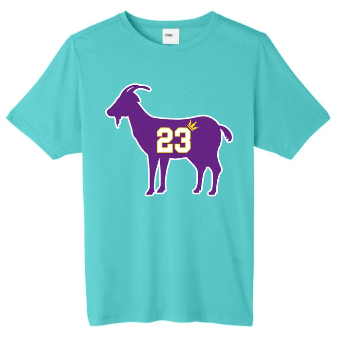 King LA Bron The Goat 23 Basketball ChromaSoft Performance T-Shirt