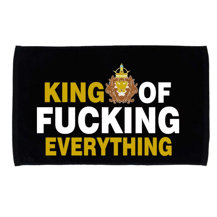 King Of Fucking Everything Microfiber Hand Towel