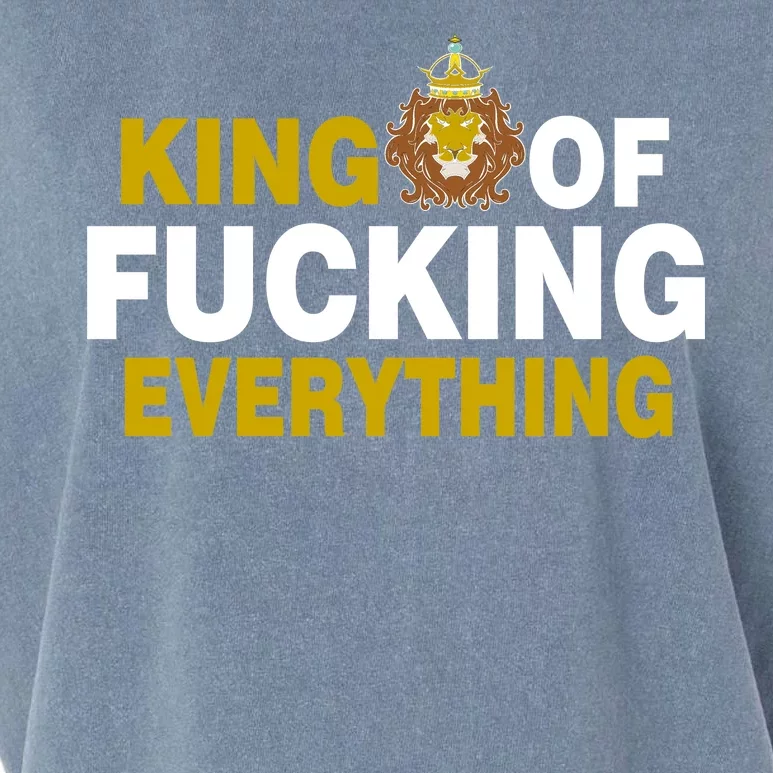 King Of Fucking Everything Garment-Dyed Women's Muscle Tee