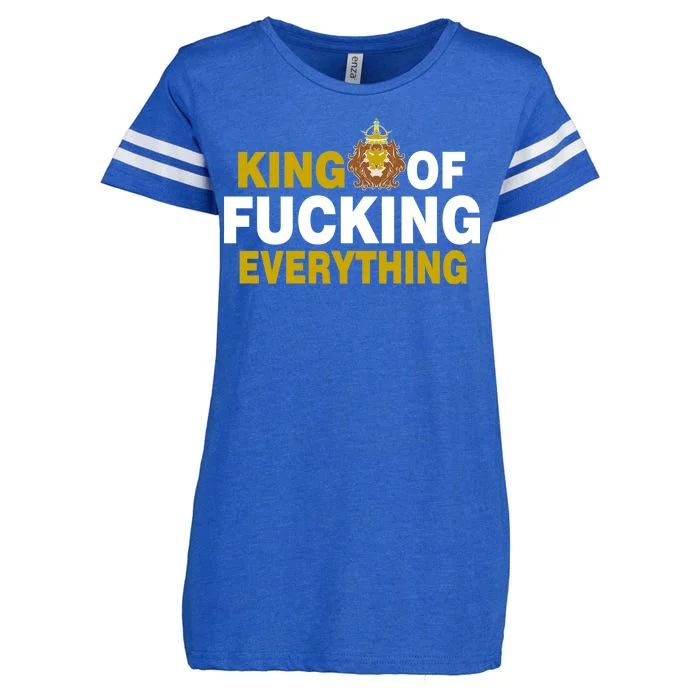 King Of Fucking Everything Enza Ladies Jersey Football T-Shirt