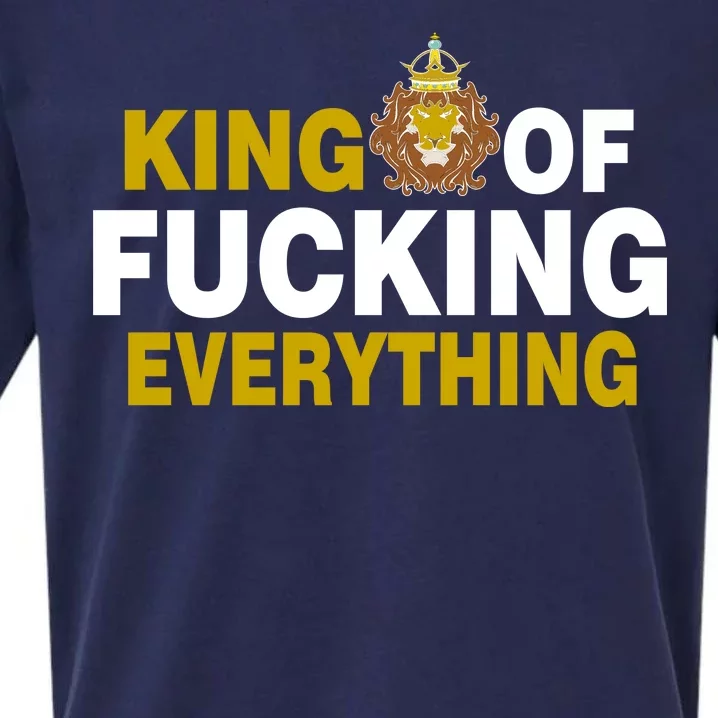 King Of Fucking Everything Sueded Cloud Jersey T-Shirt