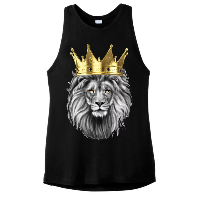 King Of Lions Ladies Tri-Blend Wicking Tank