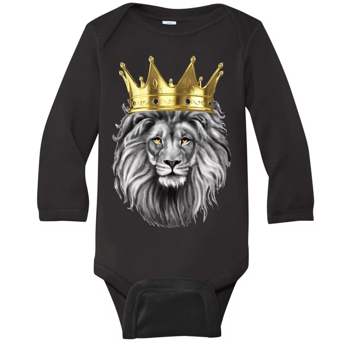 King Of Lions Baby Long Sleeve Bodysuit