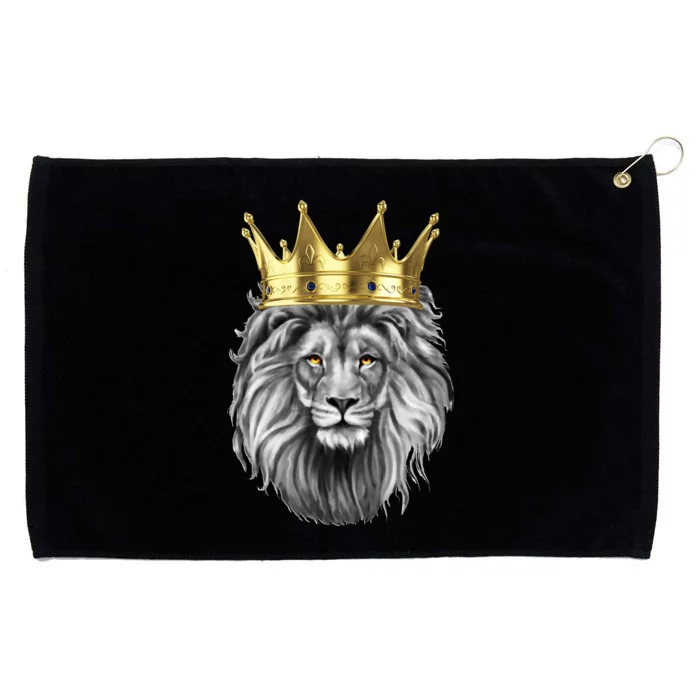 King Of Lions Grommeted Golf Towel