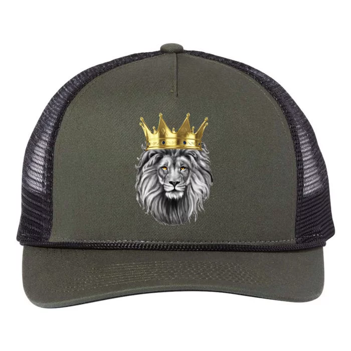 King Of Lions Retro Rope Trucker Hat Cap